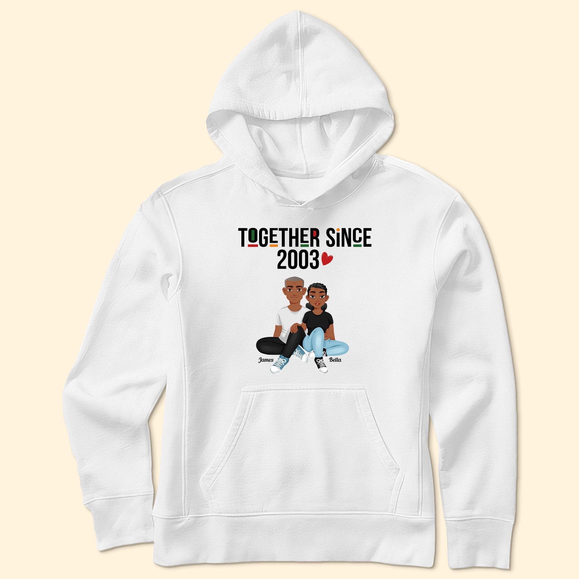 Together Since New Version - PersonalizedOne Size Shirts