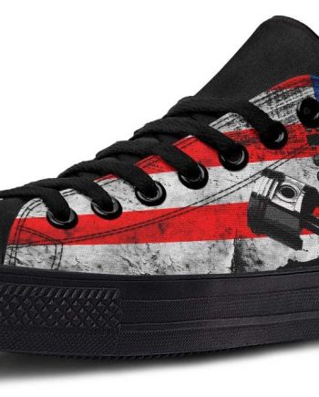 Gym Nation Flag Low-Top Fitness Sneakers